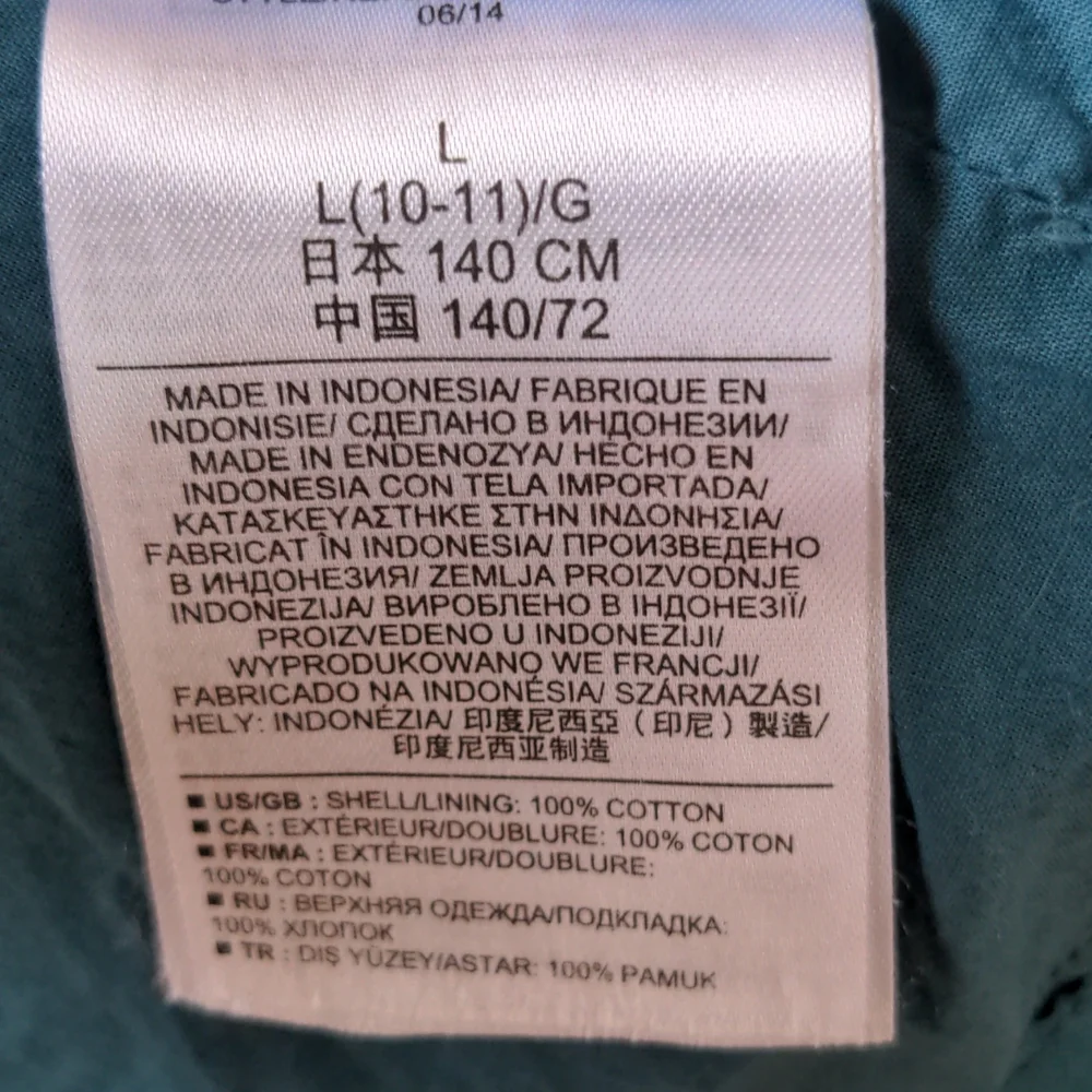 Gap blue floral cotton girls dress 10 - Picture 9 of 11